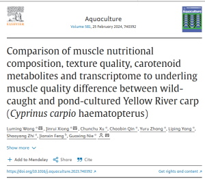 产学研融合！三恩时助力河南师范大学黄河鲤研究